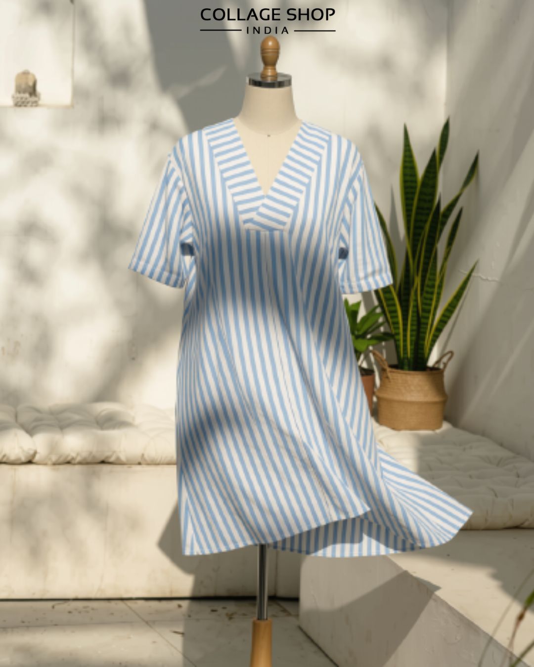 Summer linen dress