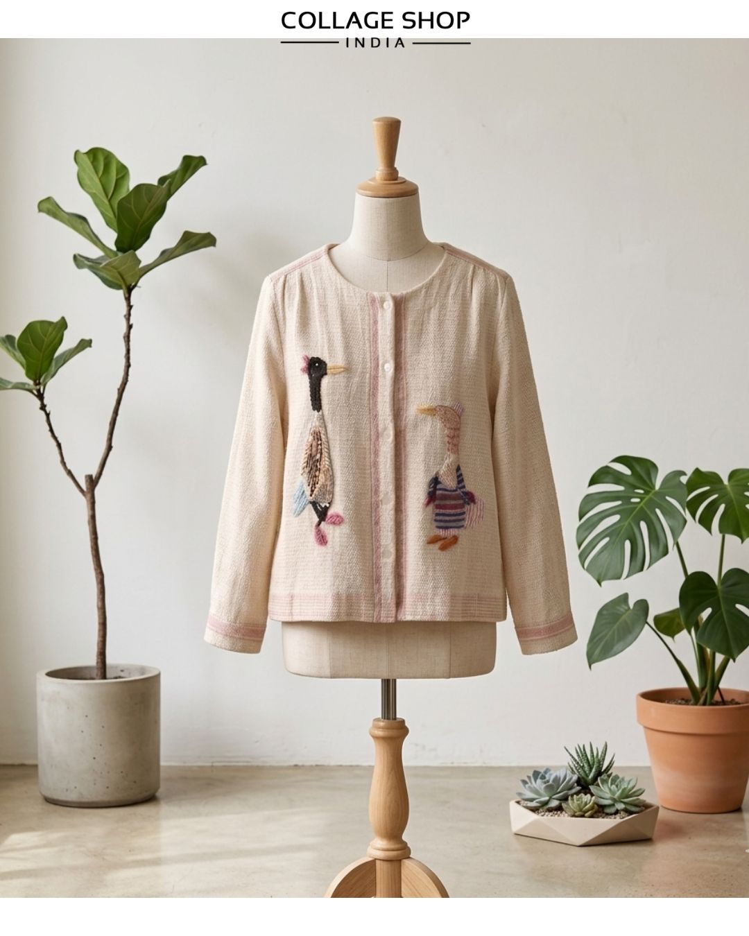 Handwoven cotton shirt