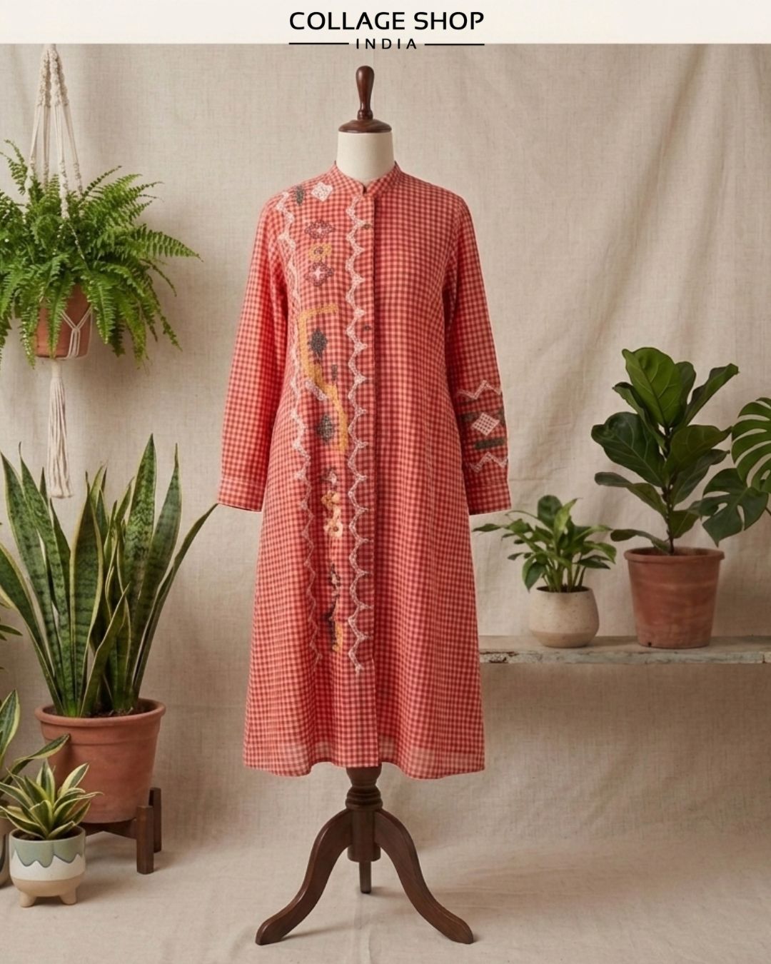 Jamdani dress