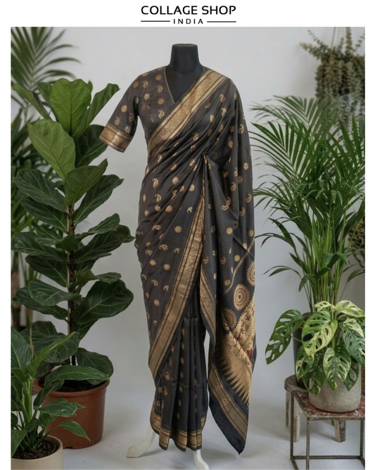 Vintage silk saree